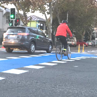 Inaugurada Ciclovía de Av. Suecia en Providencia