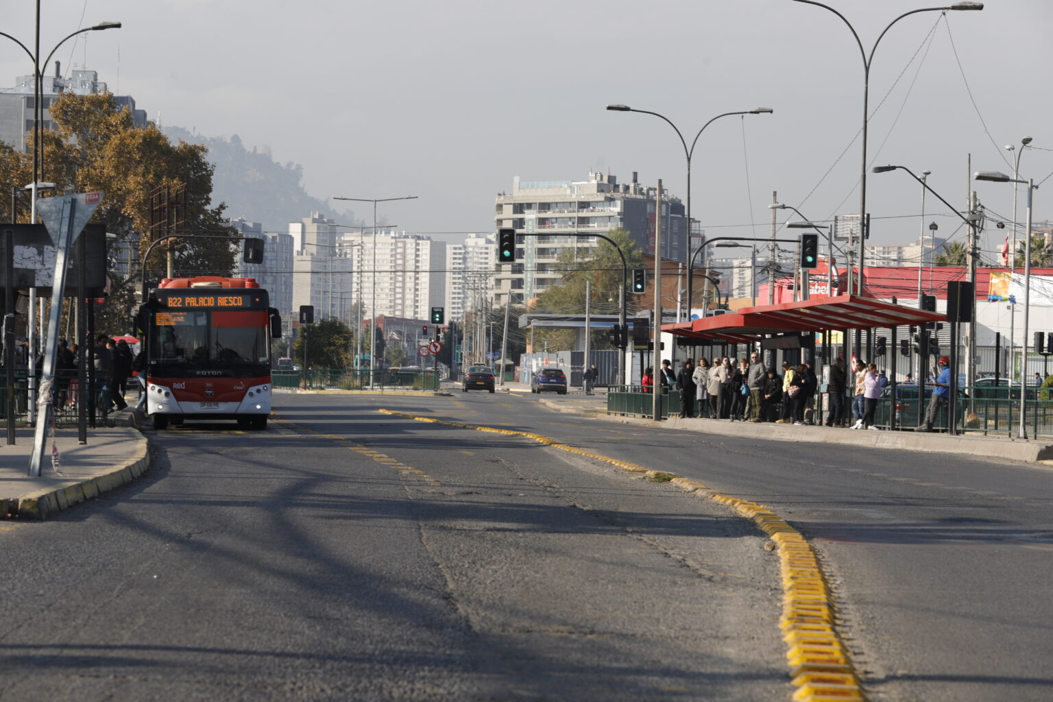 Comienzan obras de corredor de buses en tramo de Av. Independencia en